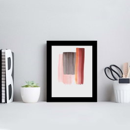 Wallity Cuadro decorativo enmarcado Multicolor 23 x 28 cm